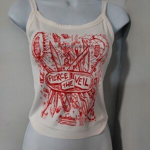 Pierce the Veil misadventures tank top pierce the veil Crop Top Ptv Shirt